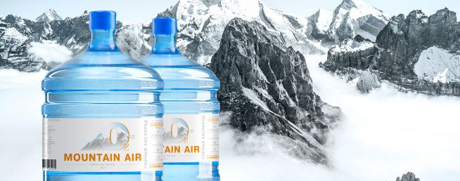 Чистота гор - в каждой бутылке "Mountain Air" 